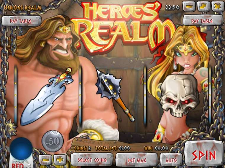 Видео покер Heroes’ Realm демо-игра