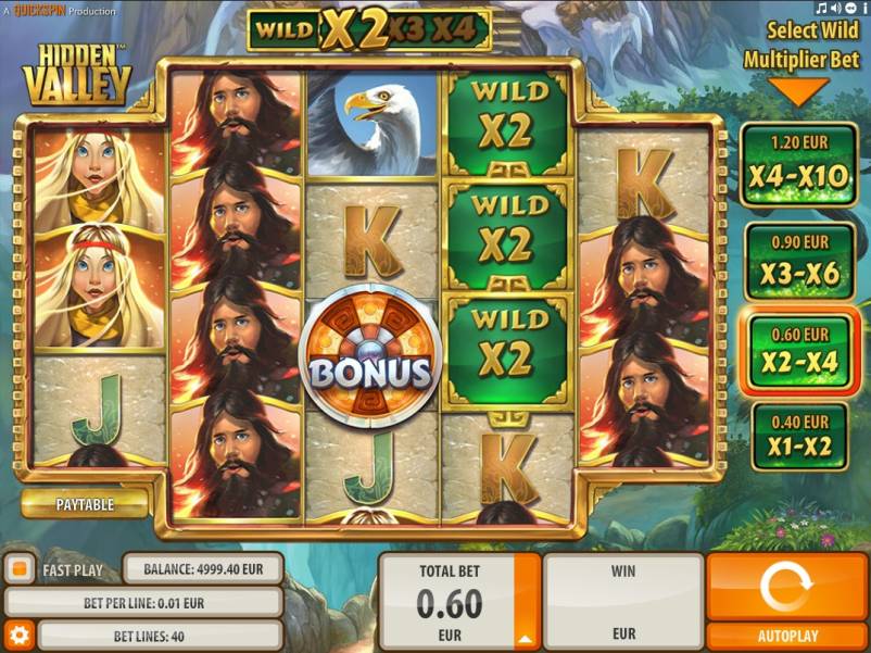 Hidden Valley slot