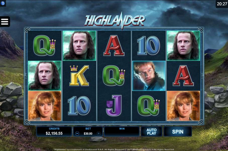 Highlander slot
