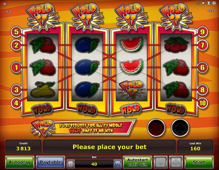 Play Hold It! slot