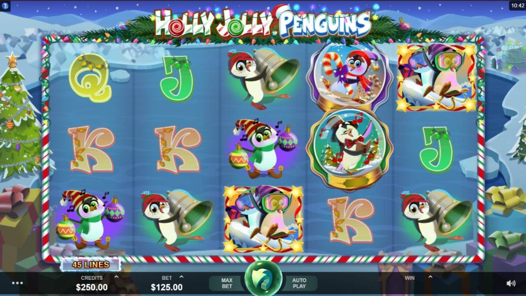 Holly Jolly Penguins slot