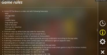 Home of the Brave: Rules