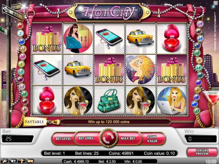 Play Hot City slot