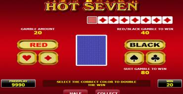 Hot Seven: Risk game