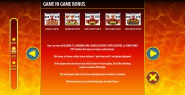 Hot Shot Progressive: Bonus games