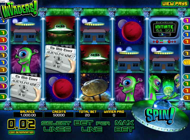Play Invaders   slot