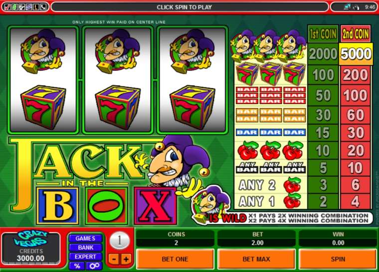 Play Jack in the Box slot