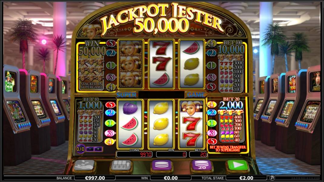 Jackpot Jester 50,000 slot