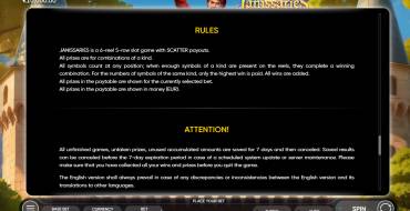 Janissaries: Rules