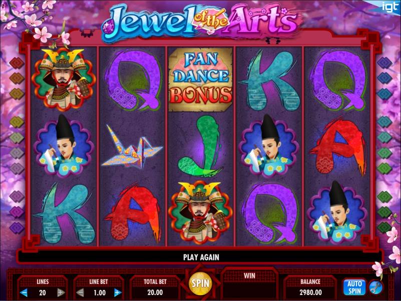 Jewel of the Arts slot