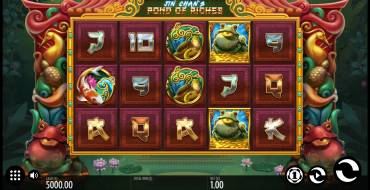 Jin Chan's Pond of Riches: Slot machine