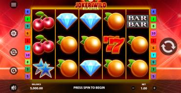 Joker Wild Blaster: Slot machine