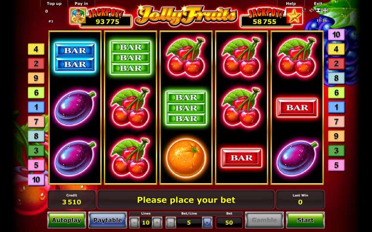 Play Jolly Fruits slot