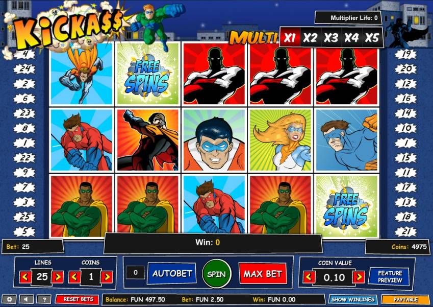 Kick-Ass slot