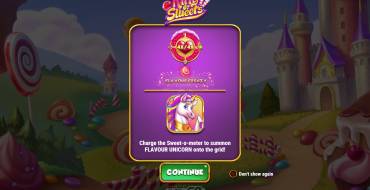 King of Sweets: Unique features