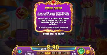 King of Sweets: Free spins