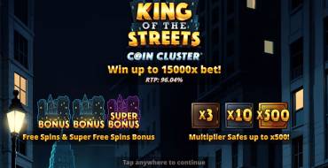 King of the Streets: Unique features