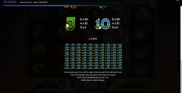 Kupala: Game Lines