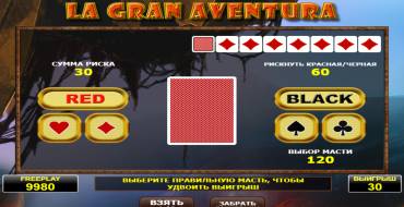 La Gran Aventura: Risk game