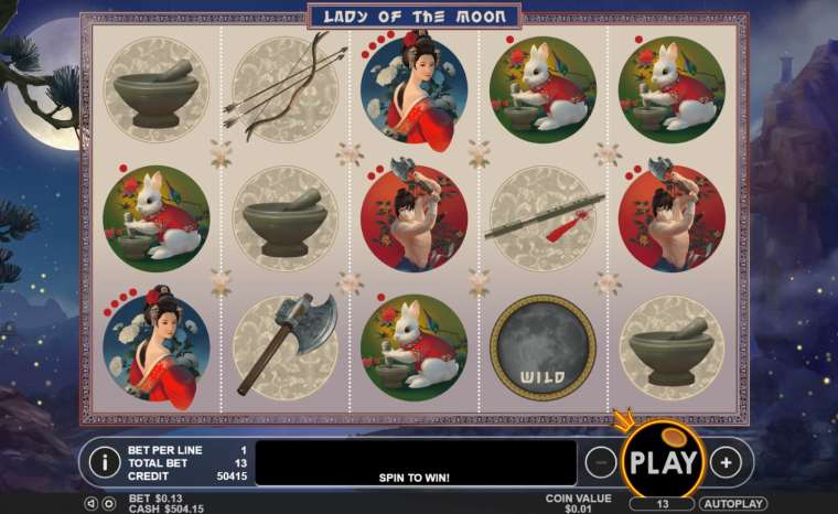 Play Lady of the Moon slot