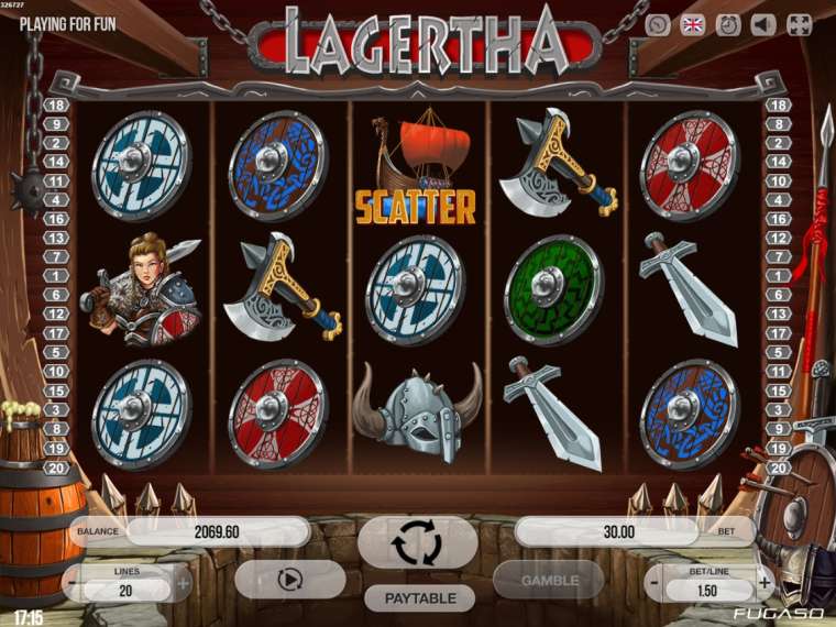 Play Lagertha slot