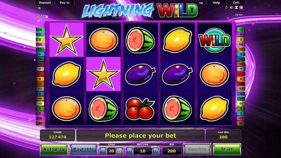 Lightning Wild slot
