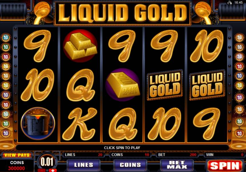Liquid Gold slot