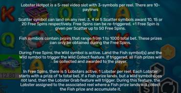 Lobster Hotpop: Rules