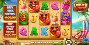 Lobster House: Slot machine