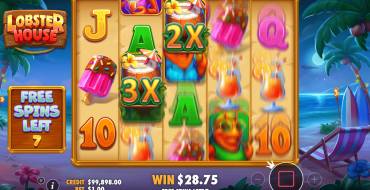 Lobster House: Free spins