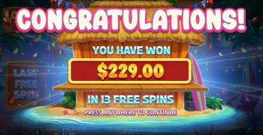 Lobster House: Winnings