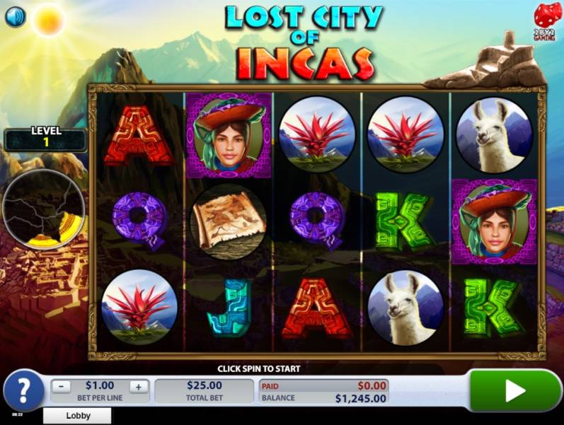 Lost City of Incas slot