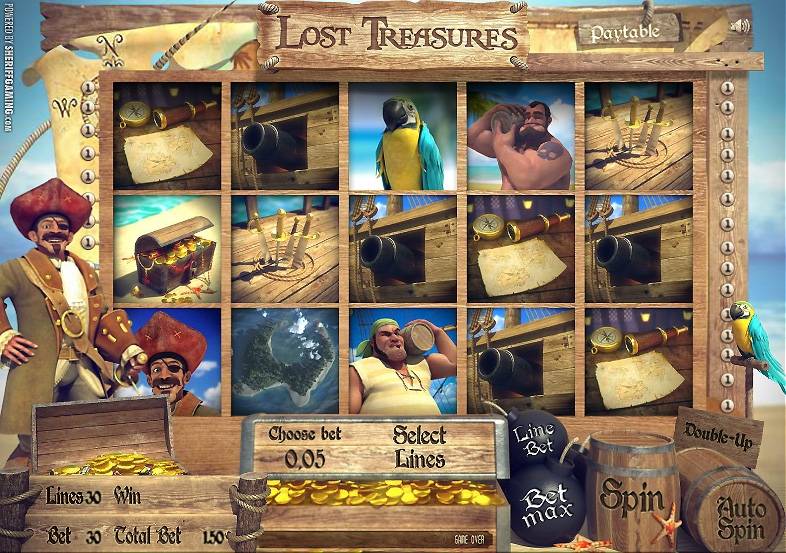 Lost Treasures slot