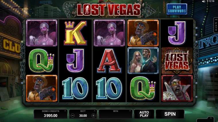 Play Lost Vegas slot