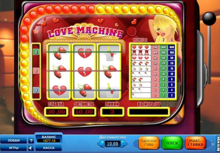Play Love Machine slot