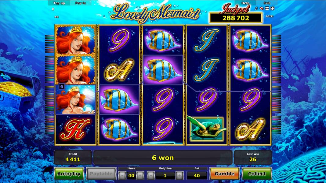 Lovely Mermaid slot