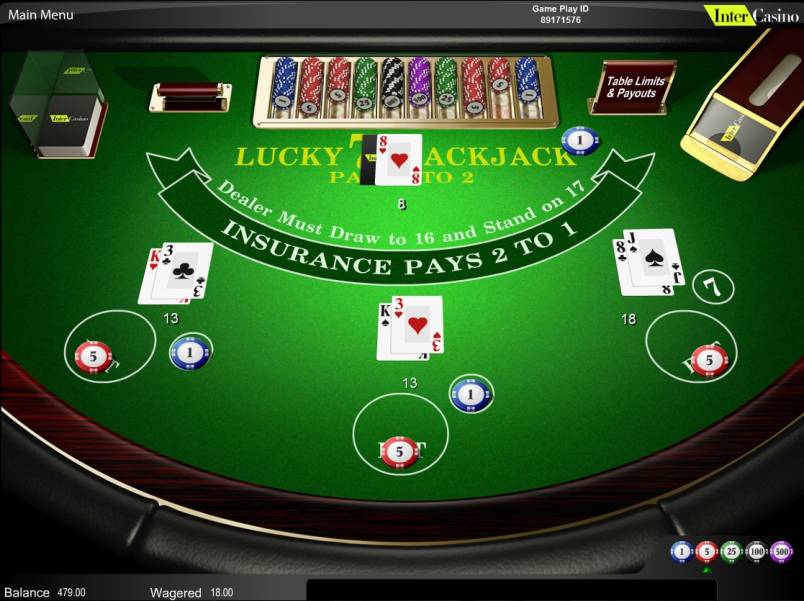 Lucky 7 Blackjack online