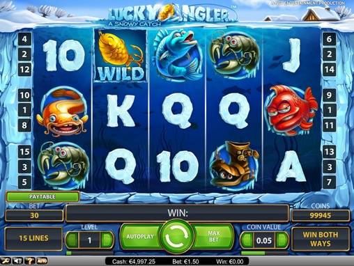 Lucky Angler – A Snowy Catch slot