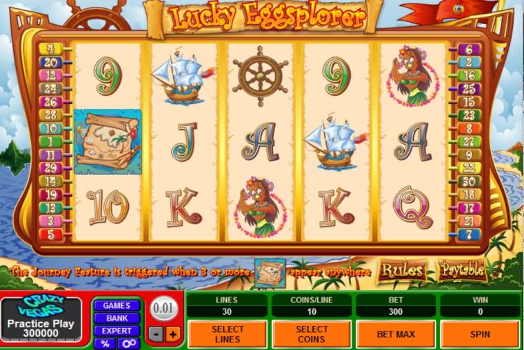 Play Lucky Eggsplorer slot