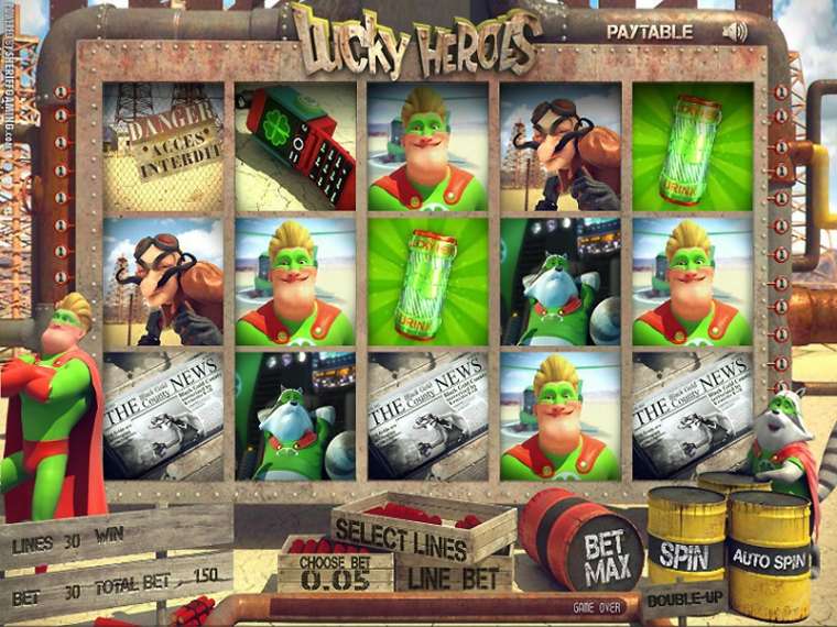 Play Lucky Heroes slot