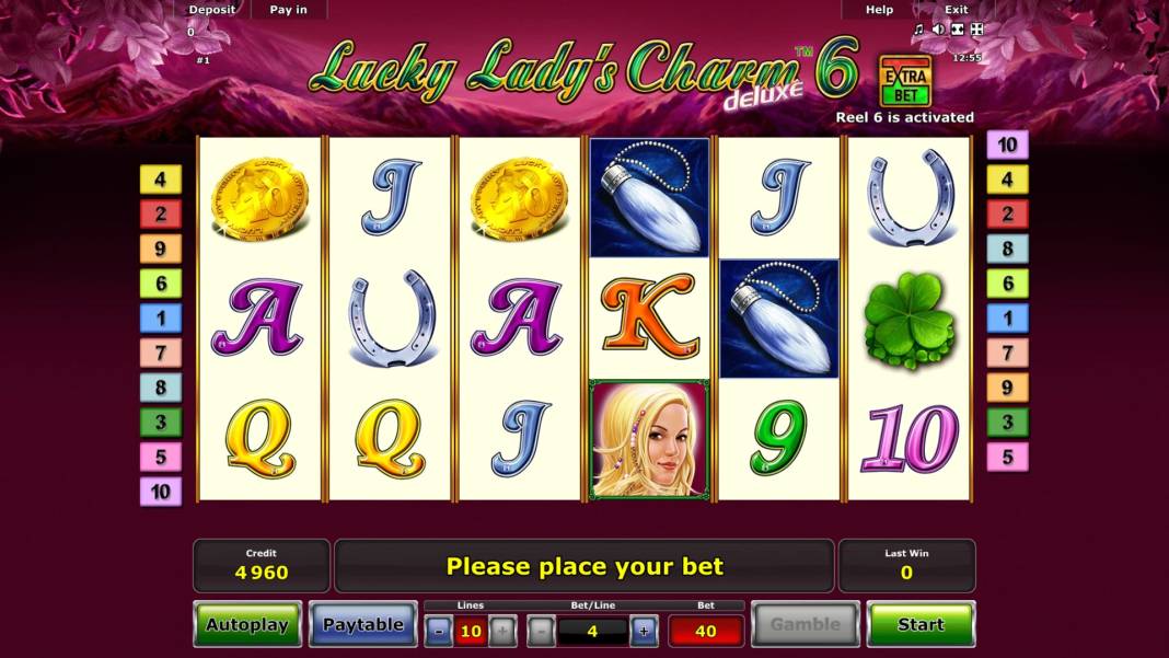 Lucky Lady’s Charm 6 Deluxe slot