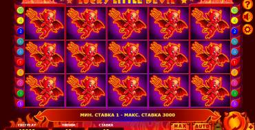 Lucky Little Devil: Slot machine