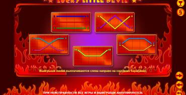 Lucky Little Devil: Lines