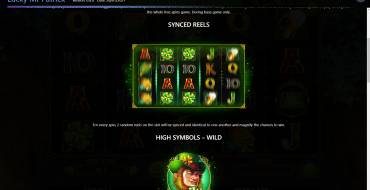 Lucky Mr. Patrick: Features