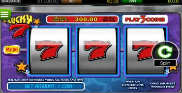 Lucky Seven: Slot machine