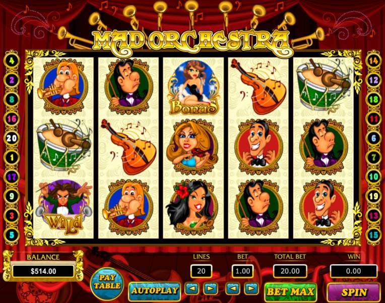 Mad Orchestra slot