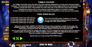 Madame Destiny Megaways: Free spins