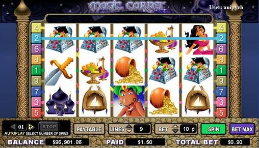 Magic Carpet slot