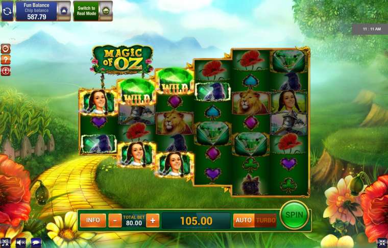 Play Magic of Oz slot