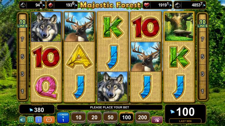 Play Majestic Forest slot